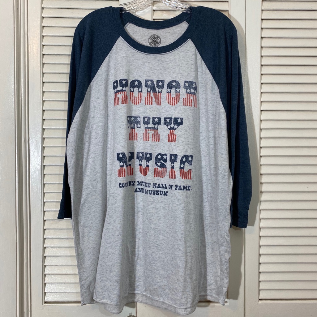Country Music Hall Of Fame Nashville Baseball Tee